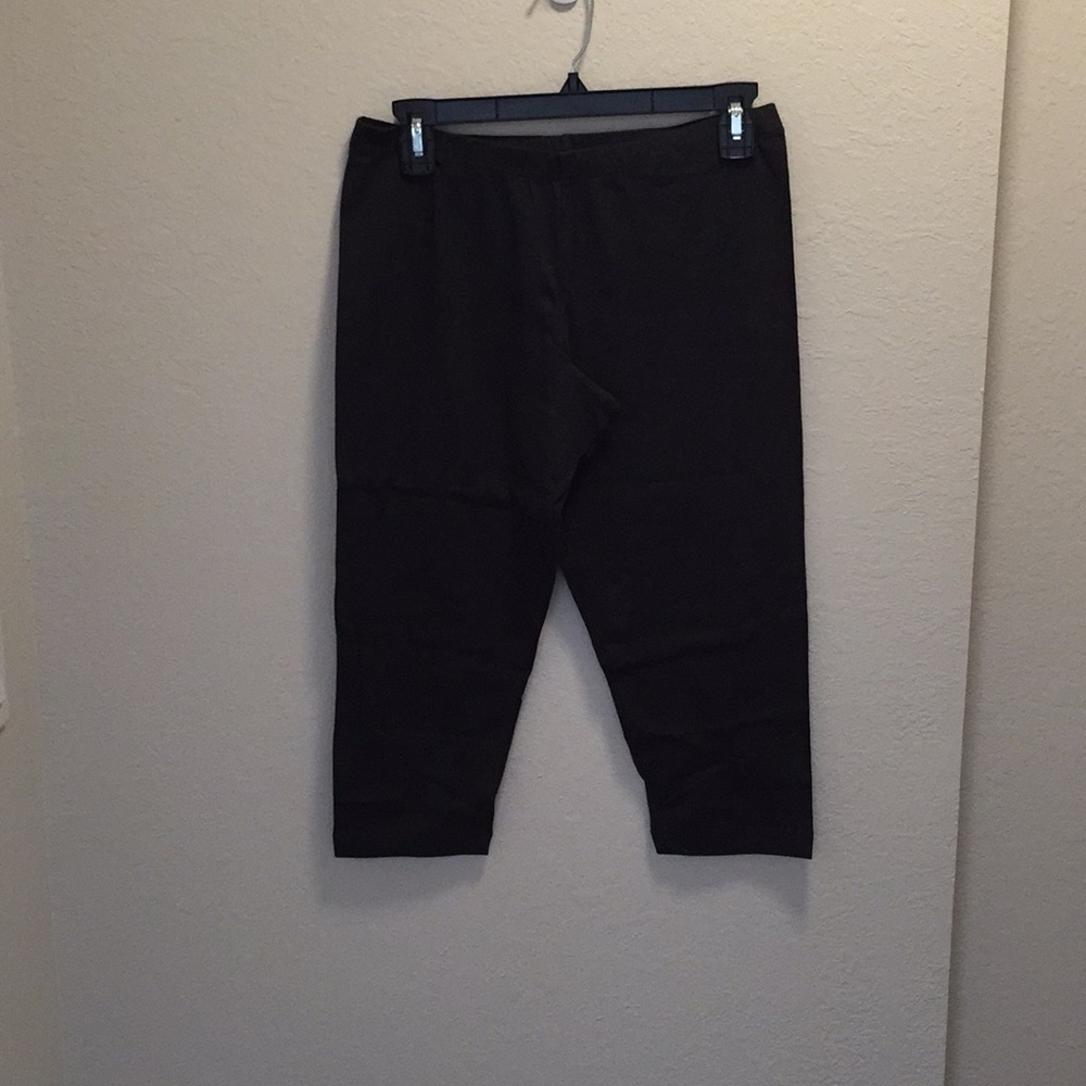 Old Navy Dark Gray Cropped Leggings Size Large